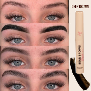 Bear Brow Stain in Shade Deep Brown- Natural Brow Stain - Unicorn Cosmetics