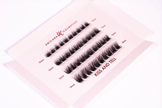 Kiss + Tell Pre-Glued Party Lashes DIY Clusters