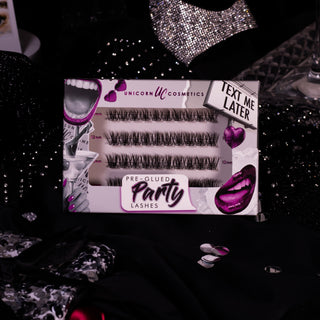 Text Me Later Pre-Glued Party Lashes DIY Clusters