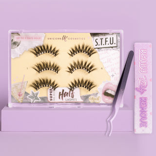 S.T.F.U. Super Pre-Glued Half Strip Lash Starter Kit
