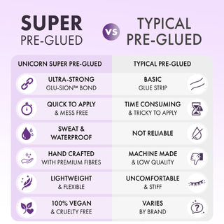 S.T.F.U. & Be Mine Super Pre-Glued Lash Duo Pack - Unicorn Cosmetics