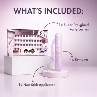 G.T.F.O. Super Pre-Glued Lash Starter Kit - Unicorn Cosmetics