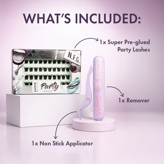 N.F.G. Super Pre-Glued Lash Starter Kit - Unicorn Cosmetics