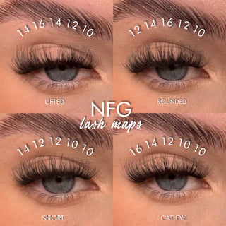 N.F.G. Super Pre-Glued Lash Starter Kit - Unicorn Cosmetics