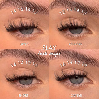 SLAY Super Pre-Glued Lash Starter Kit - Unicorn Cosmetics