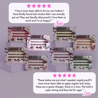 G.T.F.O. Super Pre-Glued Lashes - Unicorn Cosmetics