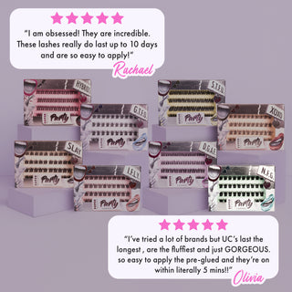 N.F.G. Super Pre-Glued Lashes - Unicorn Cosmetics