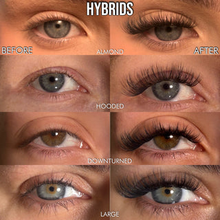 Hybrids Super Pre-Glued Lashes - Unicorn Cosmetics