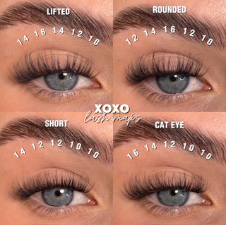 XOXO Super Pre-Glued Party Lashes - Limited Edition - Unicorn Cosmetics
