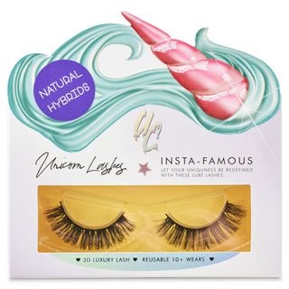 Russian Natural Hybrids Strip Unicorn Lashes