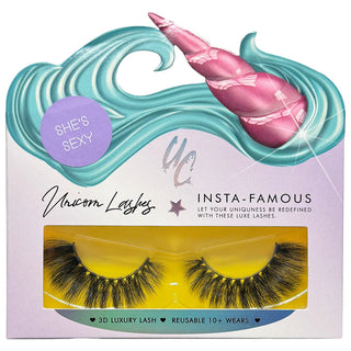 She's Sexy Faux Mink Strip Unicorn Lashes