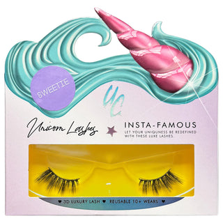 Sweetie Faux Mink Corner Strip Unicorn Lashes